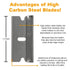 Single Edge Industrial Razor Blades (Box of 100)